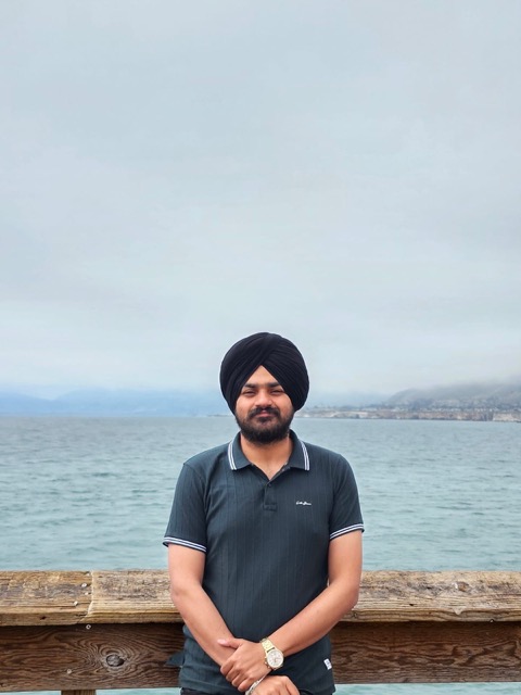 Sunnyrudh Singh during a media interview